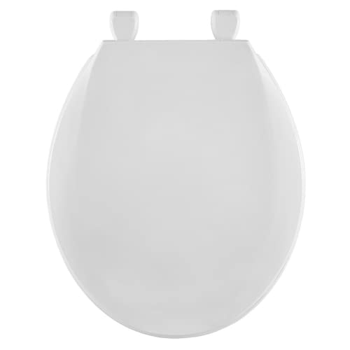 Centoco Round Plastic Toilet Seat, White